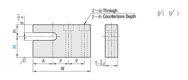 [Clean & Pack]Blocks for Adjusting Bolts - XY Adjustment: Related image