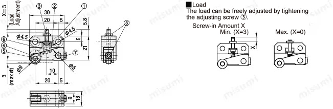 Plunger Dimensional Drawing