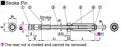 Plunger Dimensional Drawing