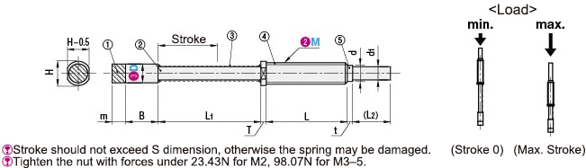 Plunger Dimensional Drawing