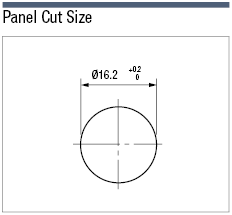 Non-illuminated Pushbutton Switch Mounting Hole Ø 16:Related Image