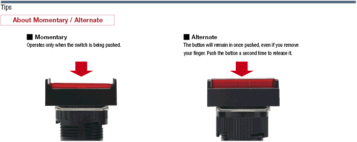 Non-illuminated Pushbutton Switch Mounting Hole Ø 16:Related Image