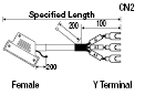 Mitsubishi, PLC-Supporting, Q-Series Angle Harnesses:Related Image