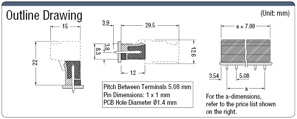 COMBICON Socket Header (Vertical):Related Image