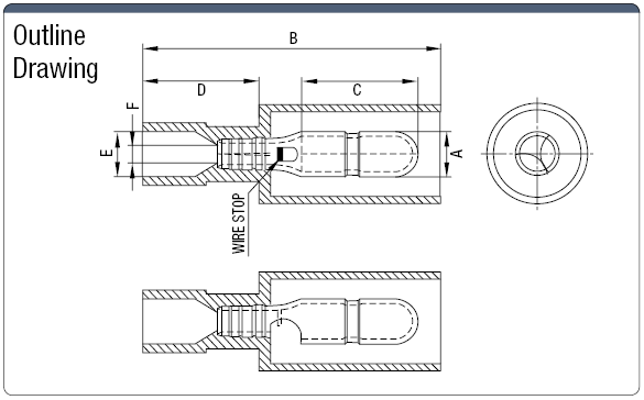 Male Plug for General Pin Terminal (Value Product):Related Image