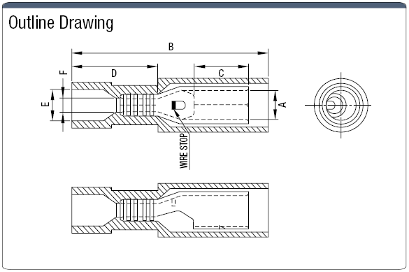 Female Plug for General Pin Terminal (Value Product):Related Image