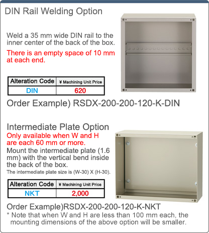 R Series Box 4-Point Screw Type RSDX Series: Related Image