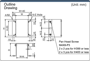 RQVNL Unpainted Panel with Split Cover - Highly Corrosion-Resistant Hot-Dip Steel Plate/Stainless Steel: Related Image