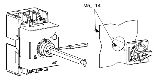 External operation handle: Related image