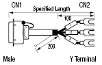 Global Harness Series, Free-Length, Centronics Connector:Related Image