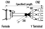 Global Harness Series, Free-Length, Centronics Connector:Related Image