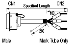 Global Harness Series, Free-Length, Centronics Connector:Related Image