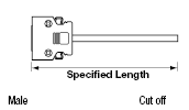 Global Harness Series, Free-Length, IEEE1284 (MDR) Connector:Related Image