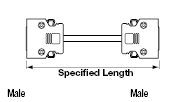 Global Harness Series, Free-Length, IEEE1284 (MDR) Connector:Related Image