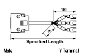 Global Harness Series, Free-Length, IEEE1284 (MDR) Connector:Related Image