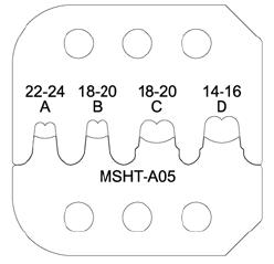 Universal / MATE-N-LOK Original Manual Crimpers:Related Image