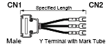 Serial Discrete Wire Cable with D-Sub Hooded Connector (with Misumi Original Connector):Related Image