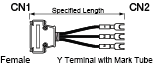 Serial Discrete Wire Cable with D-Sub Hooded Connector (with Misumi Original Connector):Related Image