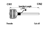 MIL Connector Round Cable (with Hirose Electric Connectors):Related Image