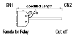 MR Extension Round Cable (with Honda Tsushin Kogyo Connectors):Related Image