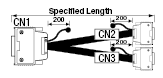 1-to-2 Branch Cable Adapter (with MISUMI Original Connector):Related Image