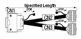 1-to-2 Branch Cable Adapter (with MISUMI Original Connector):Related Image