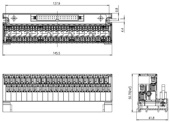 +com PLC Connector Terminal Block (Mitsubishi Electric, for Input/Output): Related Image