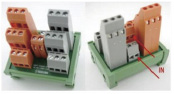 European-Model 1 Pair 9 x 2 pole, N Split Common Terminal Block:Related Image