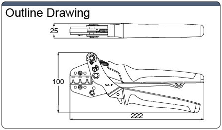 D1000 Series Connector Original Manual Crimpers:Related Image