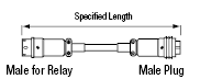 PRC04 Connector One-touch / Relay Model Cable:Related Image