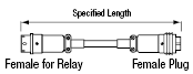 PRC04 Connector One-touch / Relay Model Cable:Related Image