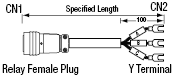 PRC04 Connector One-touch / Relay Model Cable:Related Image