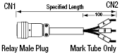 PRC04 Connector One-touch / Relay Model Cable:Related Image