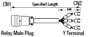 PRC04 Connector One-touch / Relay Model Cable:Related Image