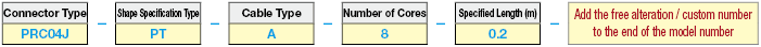 PRC04 Connector One-touch / Relay Model Cable:Related Image