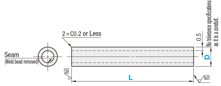 [Clean & Pack]Welded Thin-Walled Hollow Tubes: Related Image