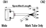 EMI Countermeasures Cable/Slim-model Connector:Related Image