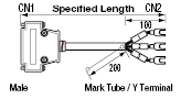 General Purpose EMI Countermeasures Cable/Slim-model Connector:Related Image