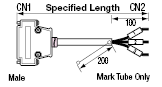 General Purpose EMI Countermeasures Cable/Slim-model Connector:Related Image