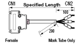 General Purpose EMI Countermeasures Cable/Slim-model Connector:Related Image