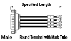 Discrete Wire Cable with Hoodless Connector:Related Image