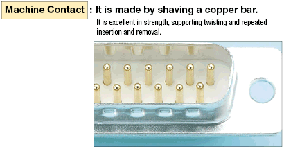 Solder/Machine Contact (Low Cost) D-Sub Connector:Related Image