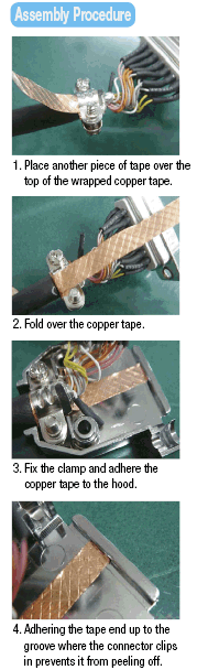 EMI Countermeasures D-Sub Connector with Resin Hood:Related Image