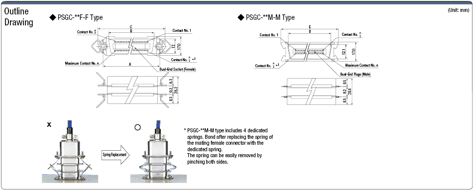 Centronics Male/Female Covertible Connector:Related Image