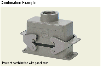 Han Waterproof Connector Dual-Lever Hood (Straight):Related Image