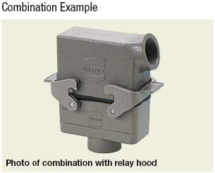 Han Waterproof Connector Dual-Lever Hood (Angle):Related Image