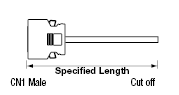 IEEE1284 Half Pitch Connector Harness (Generic):Related Image