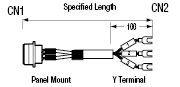 NET Straight/Panel Mountable Connector Harness:Related Image