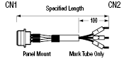 NET Straight/Panel Mountable Connector Harness:Related Image