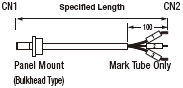 R04 Waterproof/Straight Connector Harness:Related Image